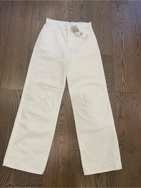 Brand New Mango MNG Wide Leg Jeans sz 4